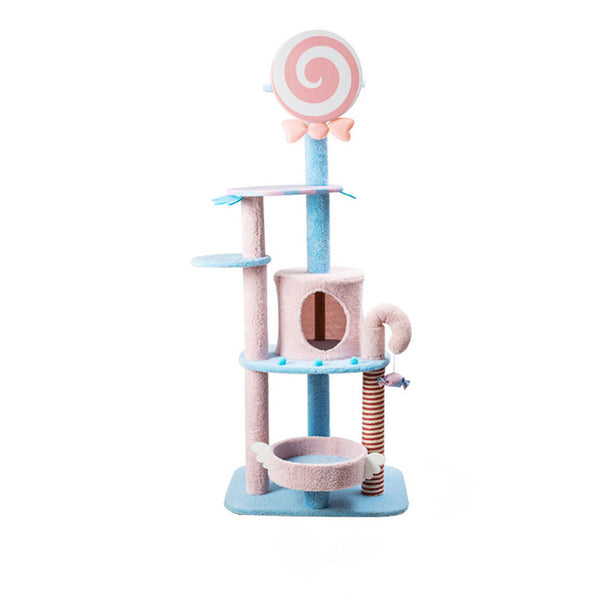 Pink Lollipop Climbing Cat Tree