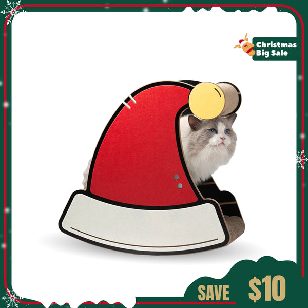 Santa Hat Sisal Cat Scratcher