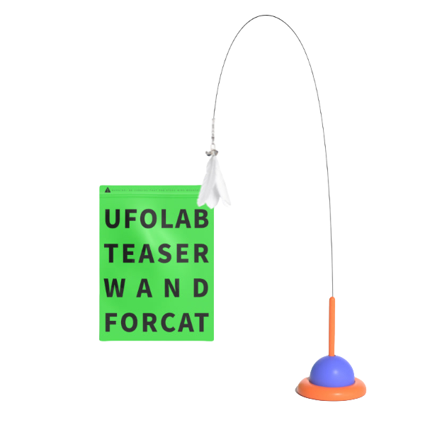 UFO Cat Teaser Wand Toy