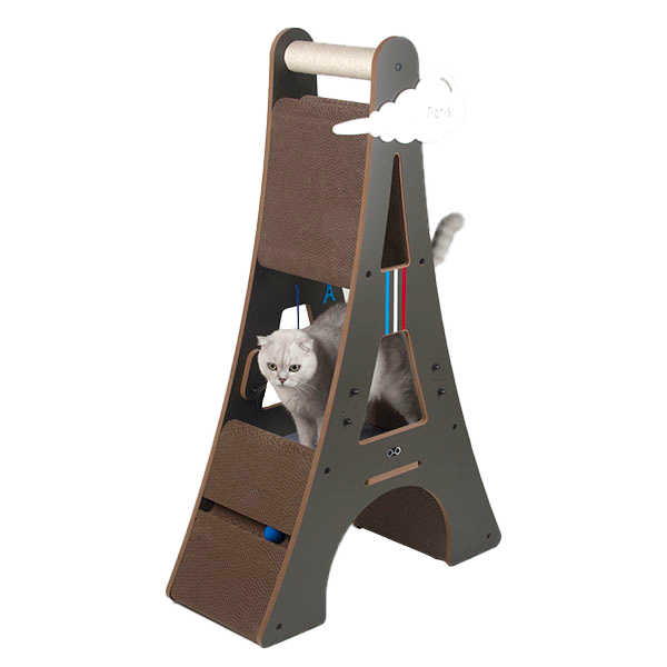 Eiffel Tower Cat Tree and Scratcher